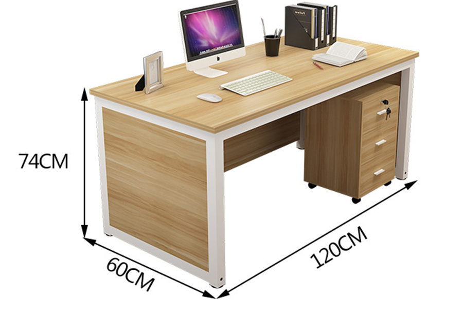 電腦辦公桌尺寸圖
